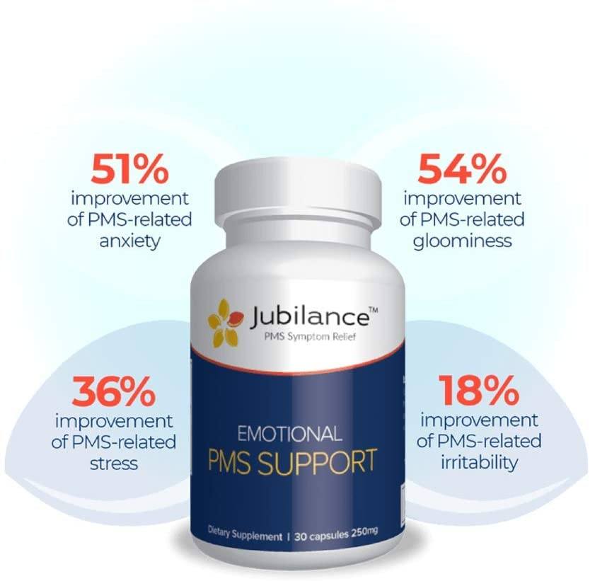 Jubilance - Clinically Proven Emotional PMS Relief - Contains Patented Oxaloacetate