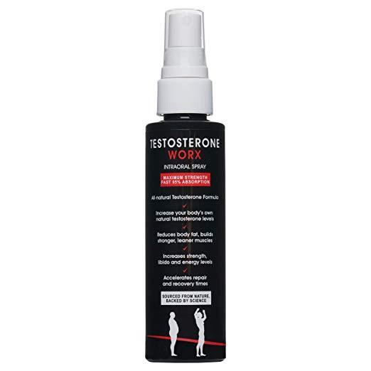 Testosterone Worx Intraoral Spray - Increases Libido Rapidly