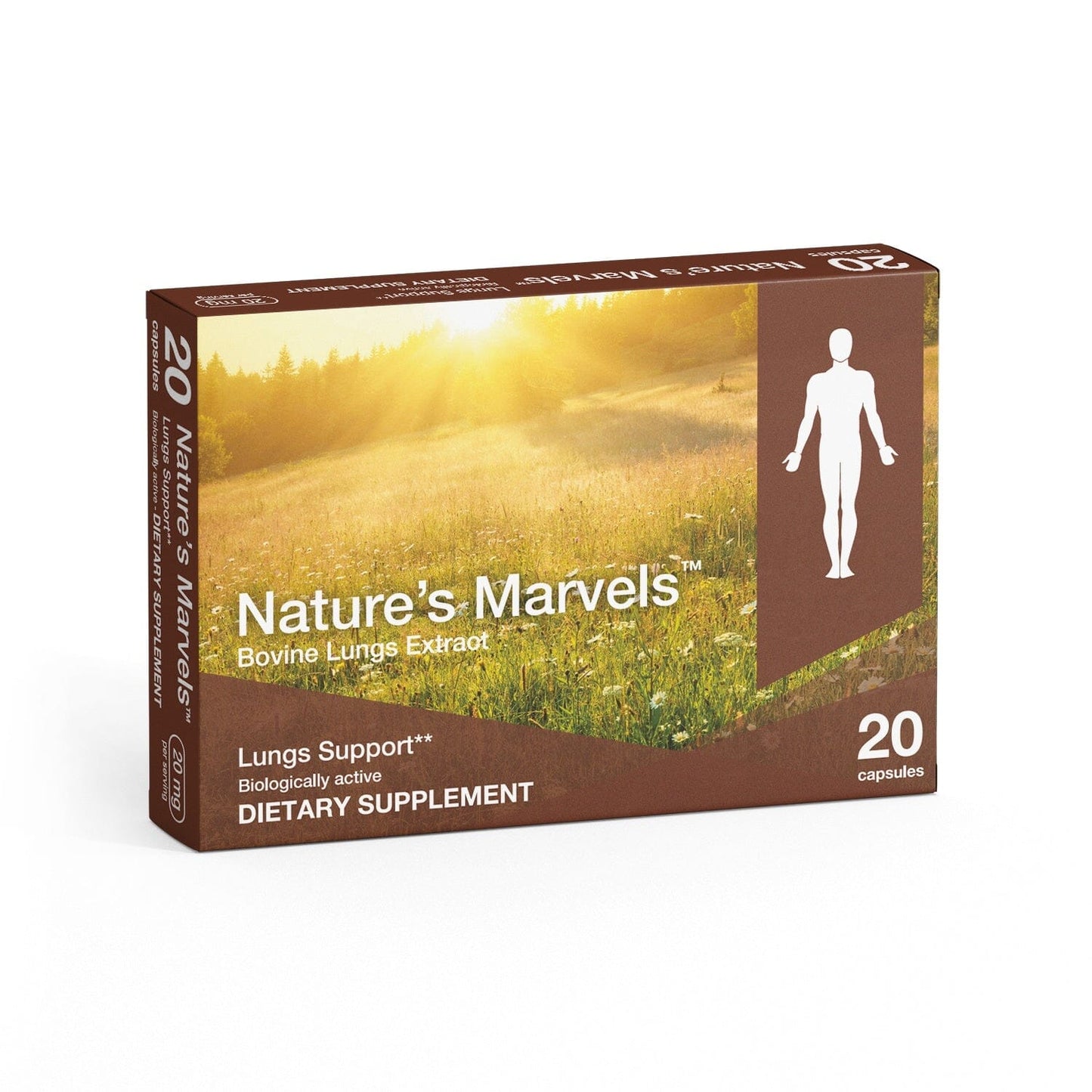 Nature’s Marvels – Lungs Bioregulator with Taxorest 20 Caps