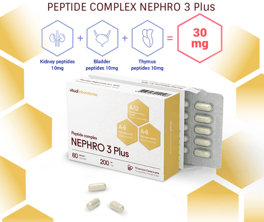 Nephro 3 Plus - Urinary System Peptide Complex