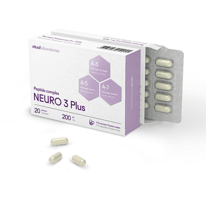Neuro 3 Plus - Nervous System & Brain Peptide Complex