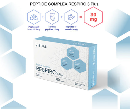 Respiro 3 Plus - Respiratory System Peptide Complex