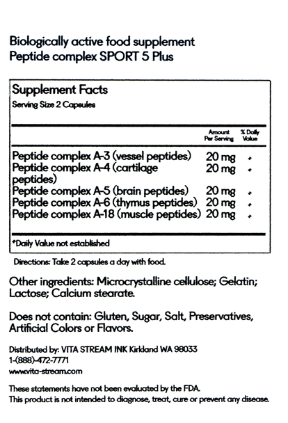 Sport 5 Plus - Endurance Peptide Complex