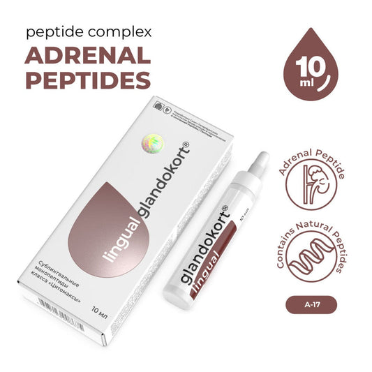 A-17 Glandokort lingual - natural sublingual adrenal peptide complex