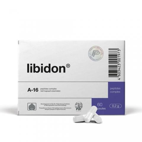 Libidon® - A-16 Prostate Peptide Bioregulator - 60 Capsules