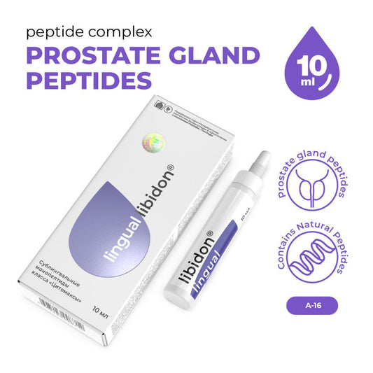 A-16 Libidon lingual - natural sublingual prostate peptide complex