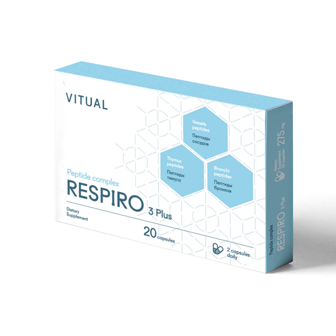 Respiro 3 Plus - Respiratory System Peptide Complex